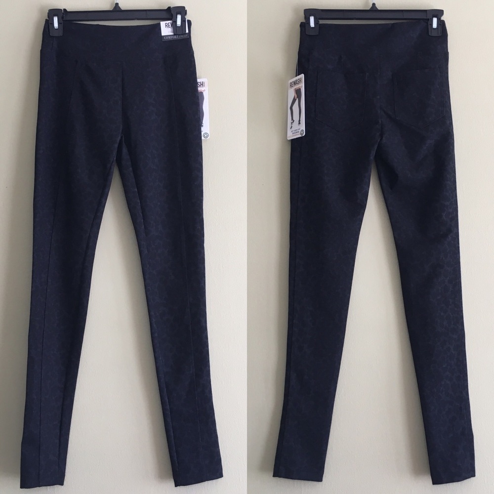 Rewash Comfort Leggings, High Rise, Animal Print - Picture 6 of 6